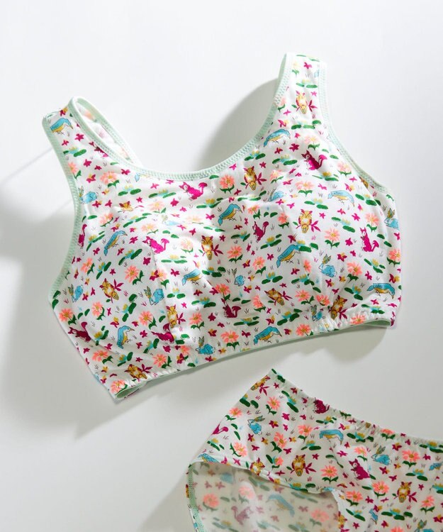 une nana cool MADE WITH LIBERTY FABRIC ナイトアップブラ KA