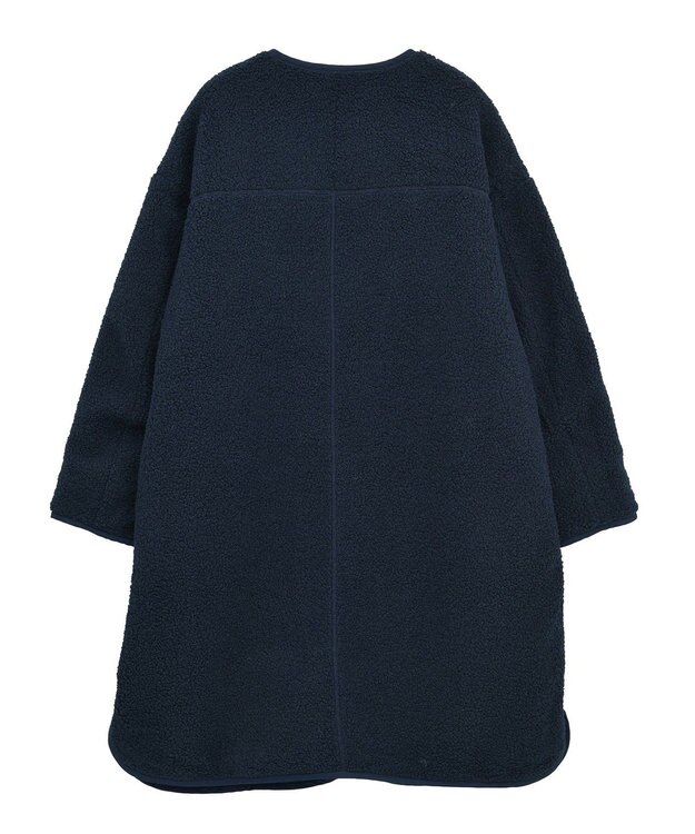AMERICAN HOLIC あったかリバーシブルキルティングコート Navy