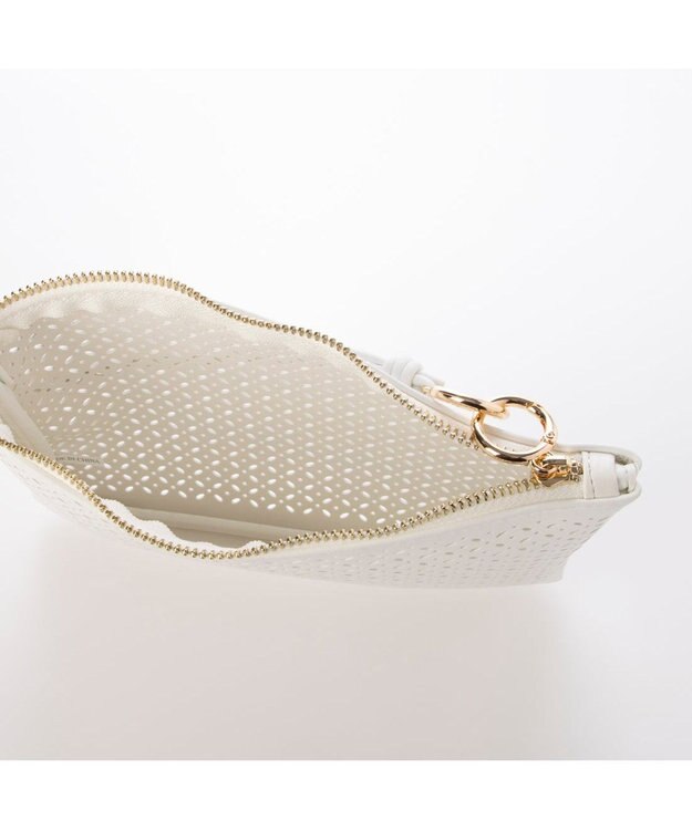 UNBILLION カカトゥ kakatoo / パンチングトートバッグ アイボリー