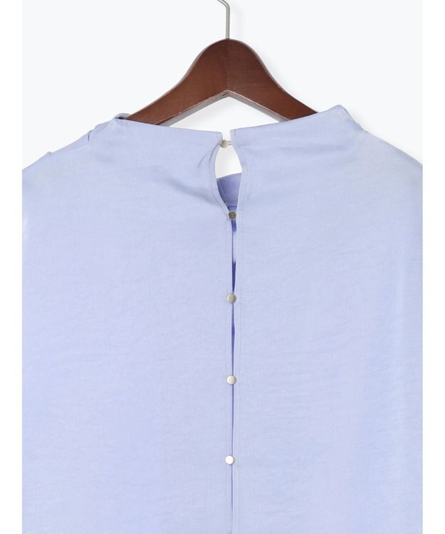 Te chichi ドレープネックブラウス《2025Autumn catalog vol.2 item》 ブルー