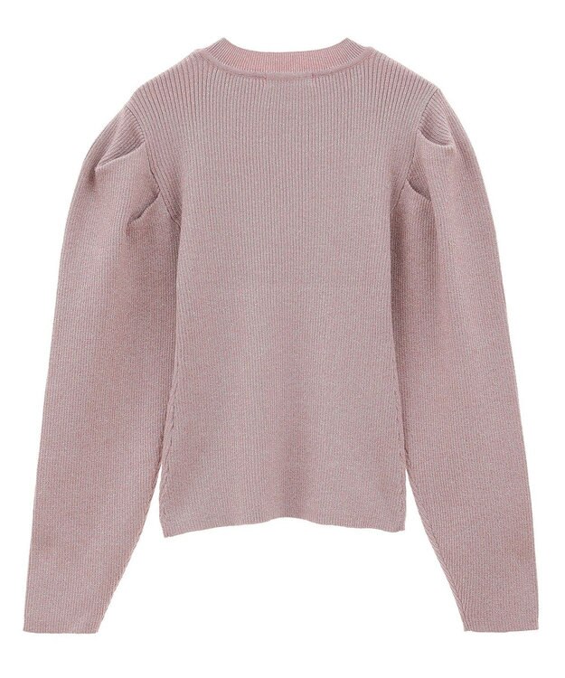 Green Parks ・ｓｗｉｎｇ　ｂｙ　ラメニットパワーショルダー Pink