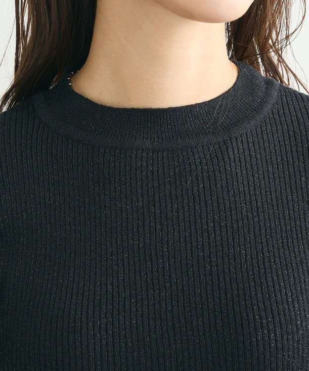 Green Parks ・ｓｗｉｎｇ　ｂｙ　ラメニットパワーショルダー Black