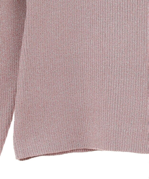 Green Parks ・ｓｗｉｎｇ　ｂｙ　ラメニットパワーショルダー Pink