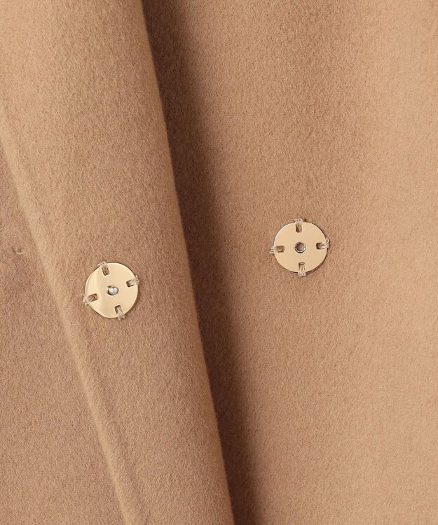 BEIGE， ZION / ウールロングチェスターコート Camel