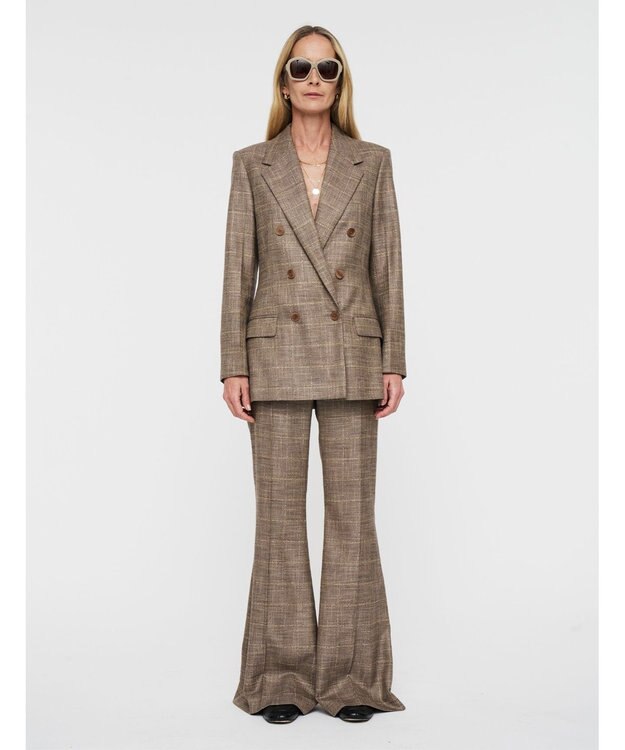 JOSEPH ウールバンブー　ダブルブレステッドジャケット Escargot Mel