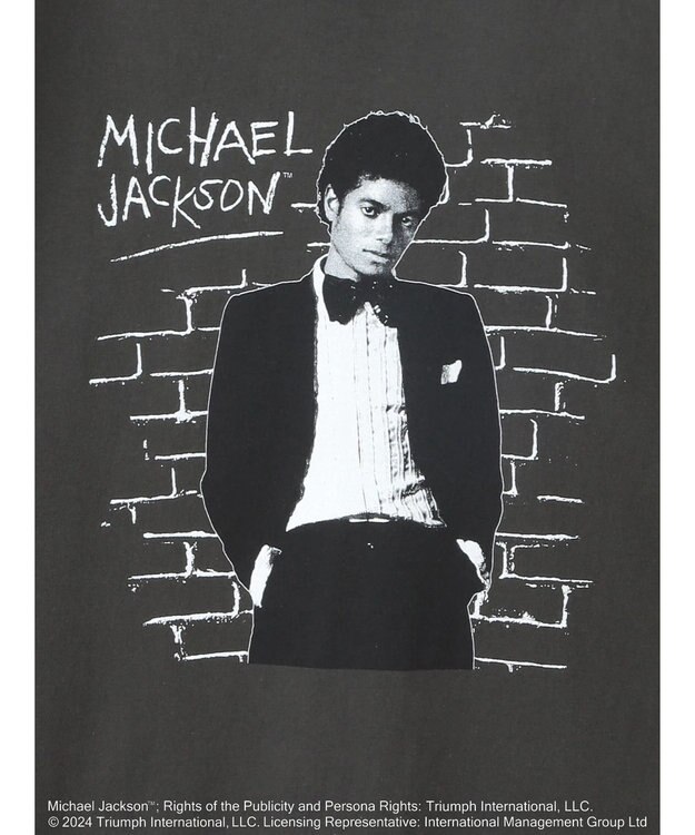Green Parks ■ＭＩＣＨＡＥＬ　ＪＡＣＫＳＯＮ　ＰＨＯＴＯ　ＴＥＥ Charcoal Gray