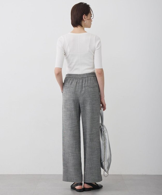 ICB 4×2リブ プルオーバーカットソー オフホワイト