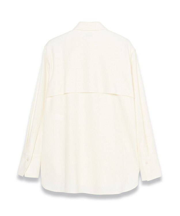 JOSEPH 【WEB&OUTLET限定】バランサーミル　シャツアウター Ivory
