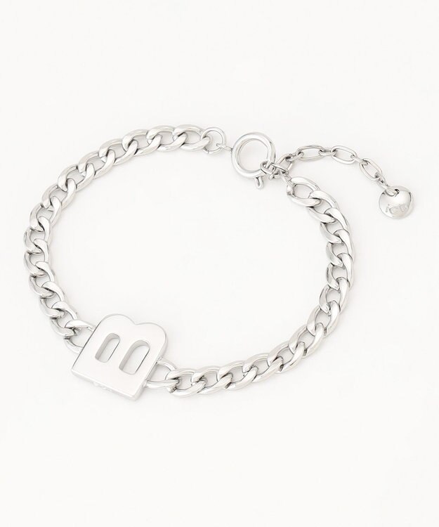 ICB アイコンロゴブレスレット シルバー系