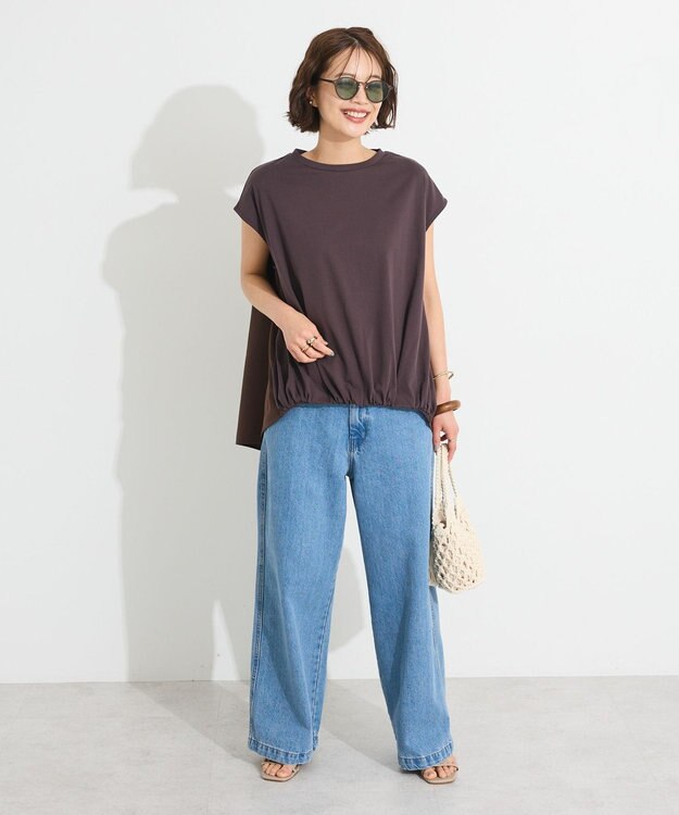 CRAFT STANDARD BOUTIQUE 2WAYサロペットデニムパンツ Light Indigo