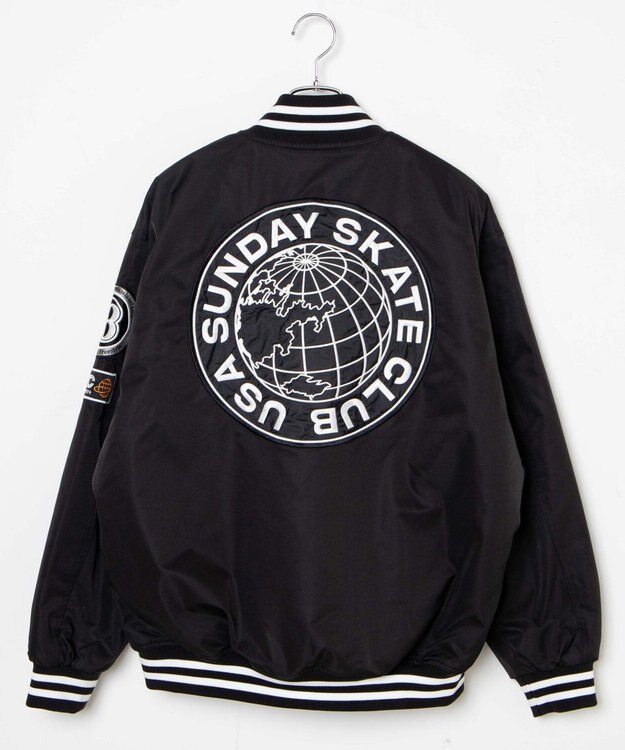 WEGO パテッドワッペンスタジャン ブラック