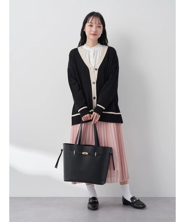 earth music&ecology ２ＷＡＹスタンドフリルブラウス Off White