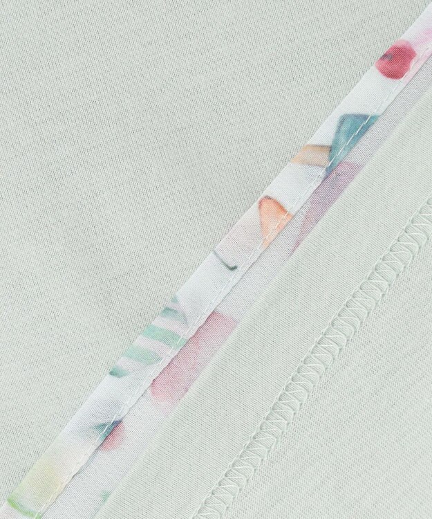 ANY KIDS バックシャン Tシャツ ミント×アイス