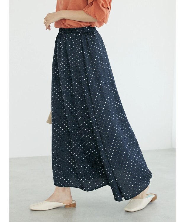 CRAFT STANDARD BOUTIQUE 柄マーメイドスカート Dot