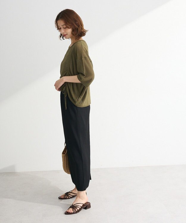 Green Parks ・ＥＬＥＮＣＡＲＥ　ＤＵＥ　シャーリングシアーニット Green