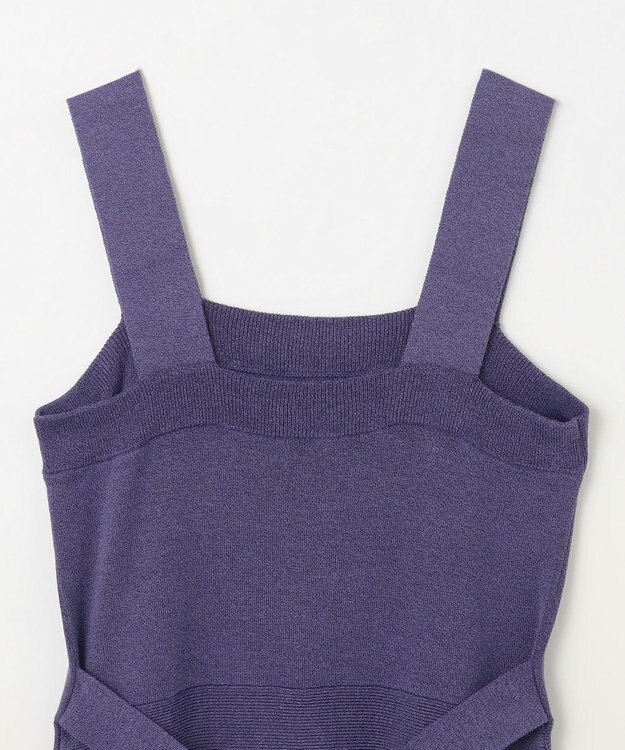 GRACE CONTINENTAL ニットキャミワンピース ブルー