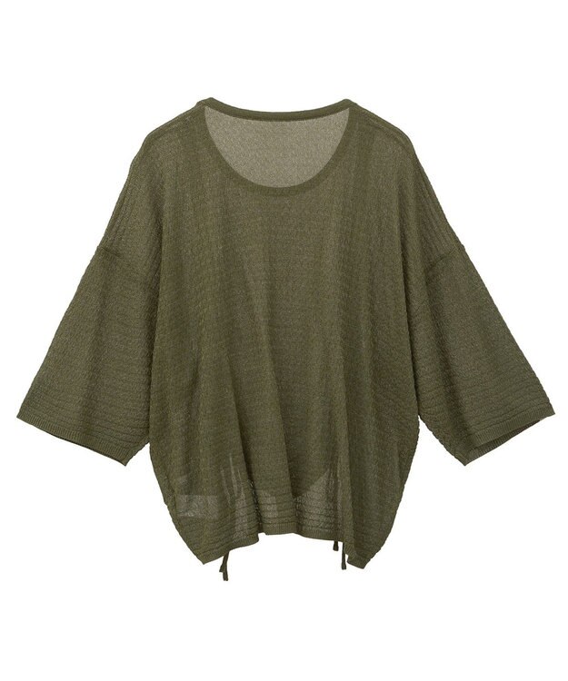 Green Parks ・ＥＬＥＮＣＡＲＥ　ＤＵＥ　シャーリングシアーニット Green
