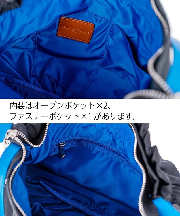 tsumori chisato CARRY ギャザー ショルダーバッグ ブラック