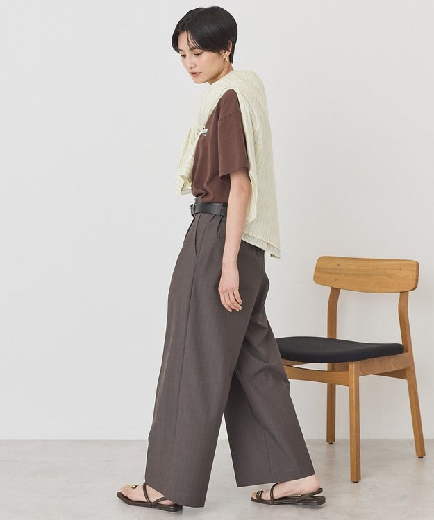 AMERICAN HOLIC スラックスパンツ Brown