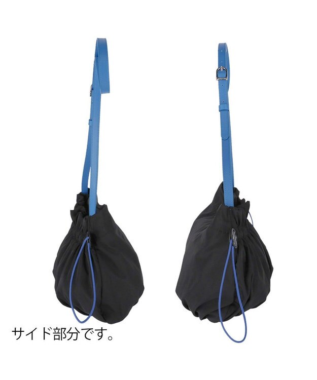 tsumori chisato CARRY ギャザー ショルダーバッグ ブラック