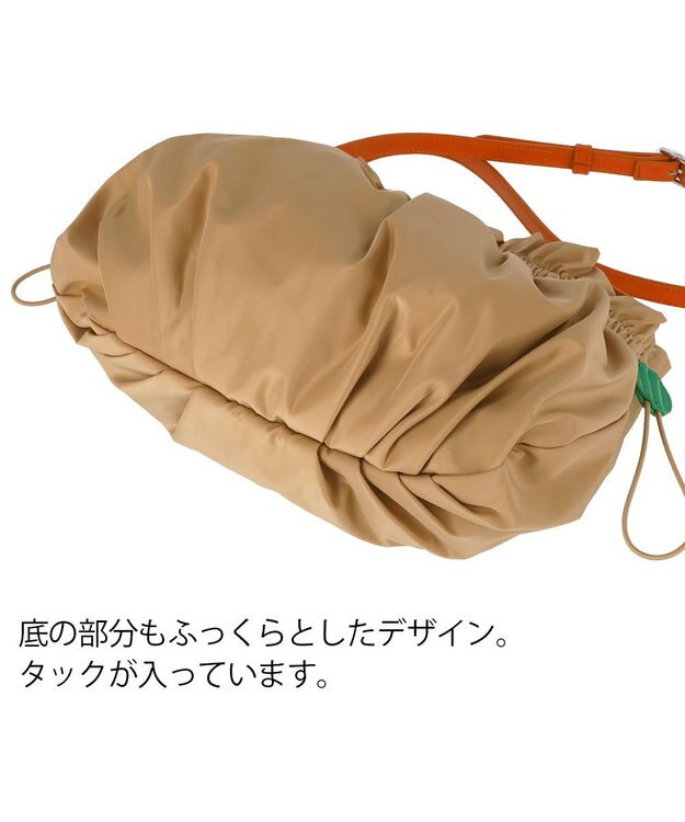 tsumori chisato CARRY ギャザー ショルダーバッグ イエロー