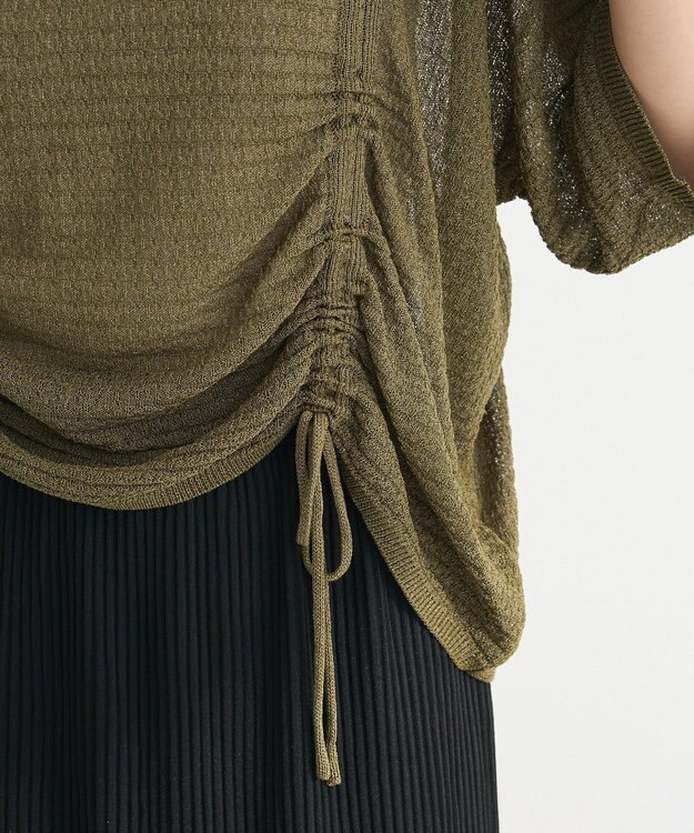 Green Parks ・ＥＬＥＮＣＡＲＥ　ＤＵＥ　シャーリングシアーニット Green