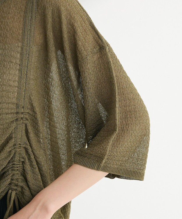 Green Parks ・ＥＬＥＮＣＡＲＥ　ＤＵＥ　シャーリングシアーニット Green