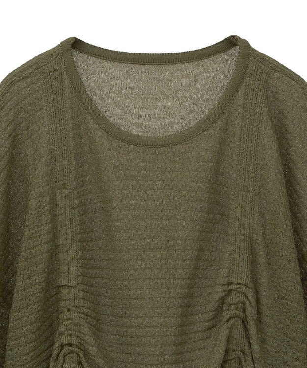 Green Parks ・ＥＬＥＮＣＡＲＥ　ＤＵＥ　シャーリングシアーニット Green