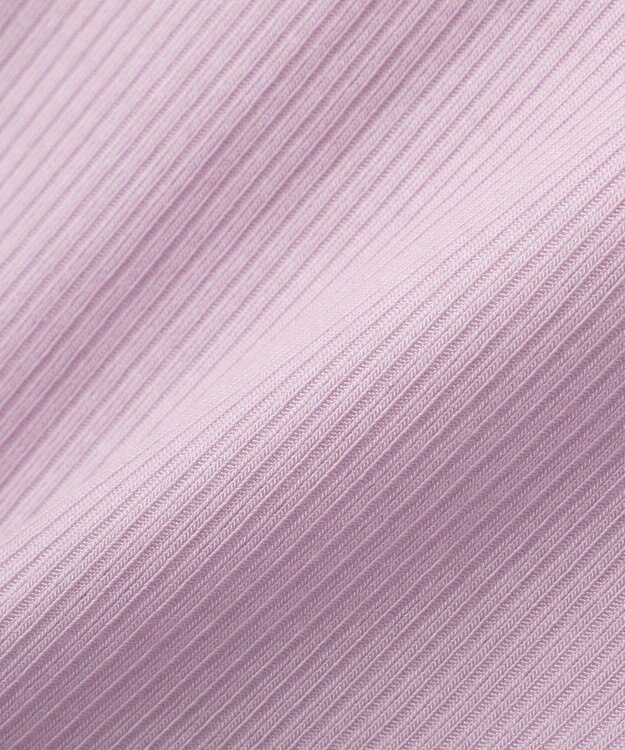 earth music&ecology 微シアーメロープルオーバー Light Purple