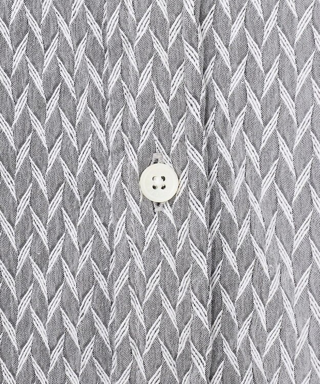 JOSEPH HOMME アロージャガードストレッチ　レギュラーカラーシャツ ライトグレー系