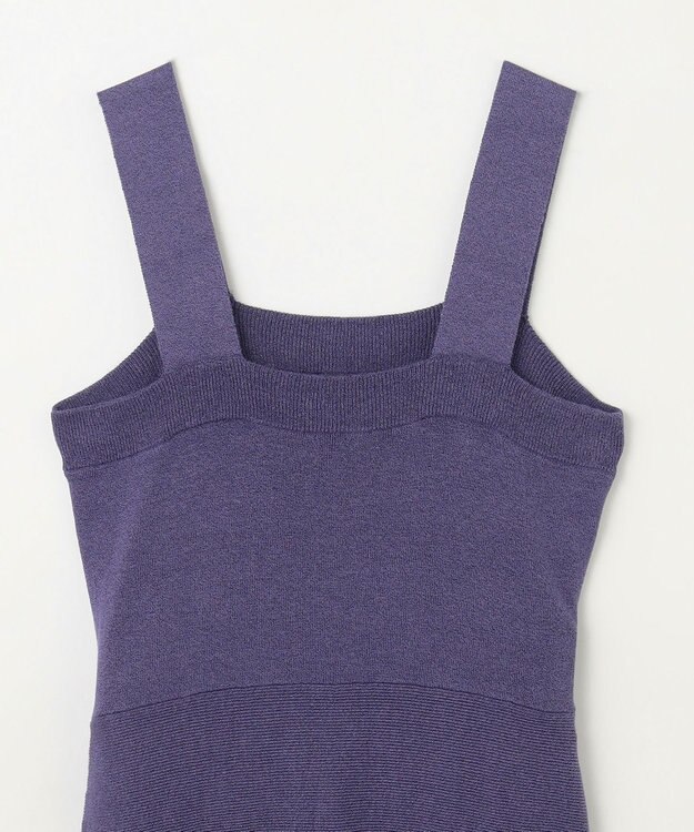 GRACE CONTINENTAL ニットキャミワンピース ブルー