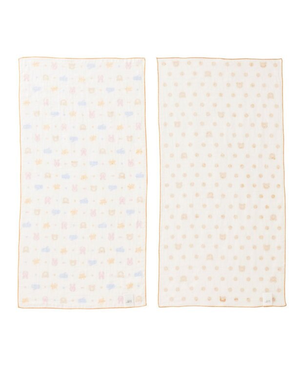 MIKI HOUSE HOT BISCUITS 出産準備セット 通年用(無地) 白