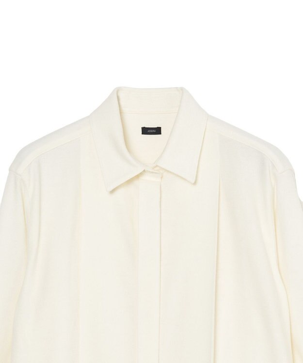 JOSEPH 【WEB&OUTLET限定】バランサーミル　シャツアウター Ivory