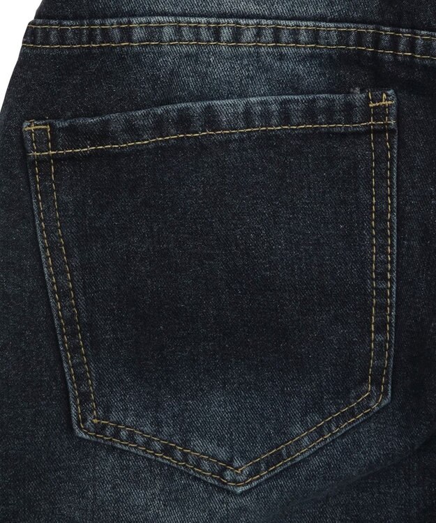 WEGO ブラストワイドデニム デニム濃色