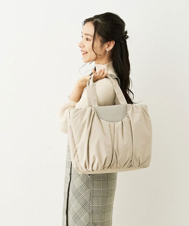 ROOTOTE 1343【カボチャ型】SC.ミディアム.パンプキン-A 01：グレージュ