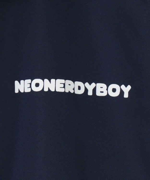 WEGO 【ユニセックス着用ITEM】グラフィックフードスタジャン ネイビー