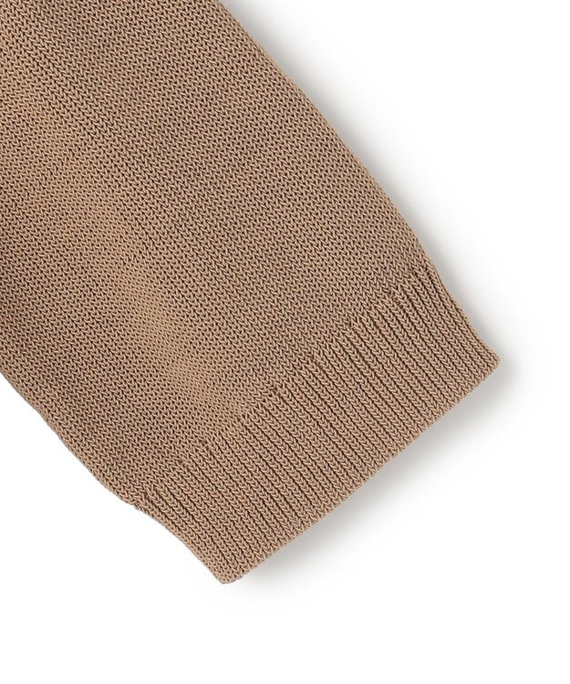 ICB ブライトコイル Vネックニット バーントアンバー