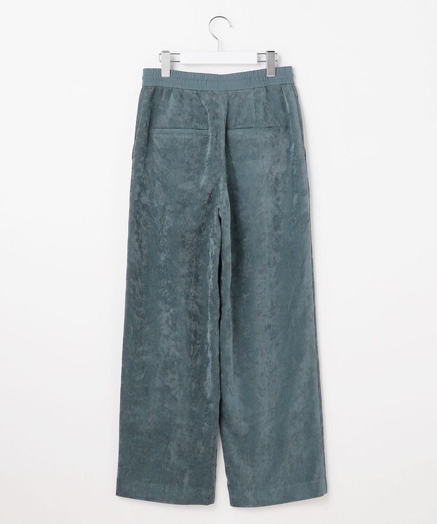 自由区 S 【カタログ掲載】ソフトコーデュロイワイド パンツⅡ ダルブルー