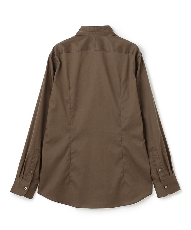 JOSEPH HOMME 80/2オックス　ウイングカラーシャツ キャメル系