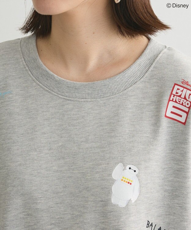 Green Parks １０ｔｈベイマックス／ランダムロゴプルオーバー Gray Mixture