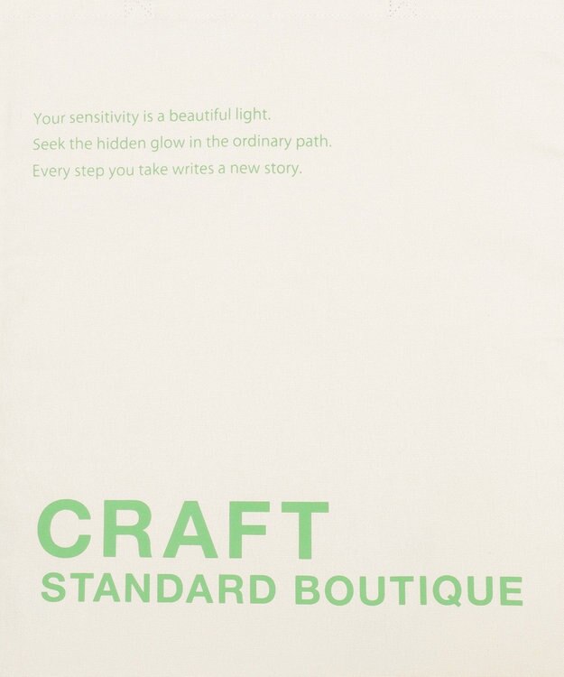 CRAFT STANDARD BOUTIQUE クラフトロゴトートバック Natural