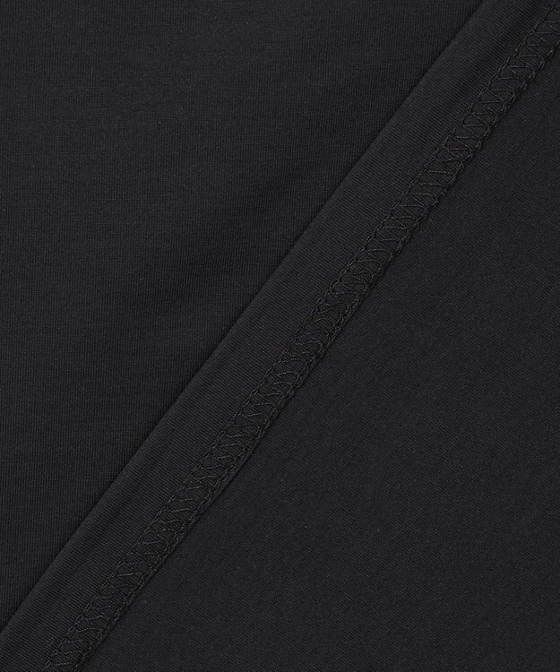 PW CIRCULUS 【WOMEN】アニマルグラフィックモックネック  ゴルフウェア レディース ブラック系