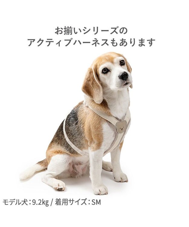 PET PARADISE ペットパラダイス くまちゃん ショルダーリード ＳＭ 中型犬 ベージュ