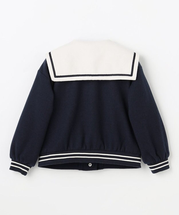 ANY KIDS セーラースタジャン ネイビー