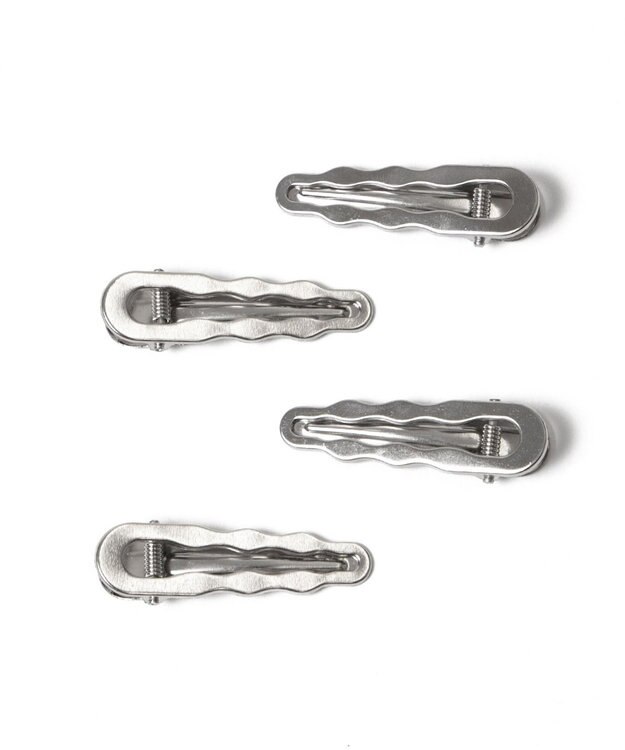 WEGO L4Pウネウネメタルクリップ シルバー