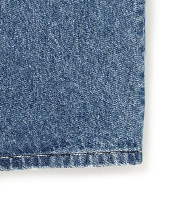 ICB 【洗える】ウォーターリサイクルデニム スカート ブルーデニム系