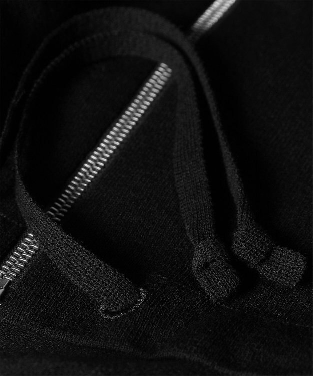 Paul Smith ドローストリング ジップアップブルゾン ブラック