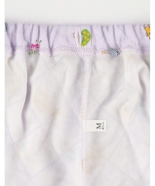 tsumori chisato SLEEP ツモリチサト パジャマ キルトニット素材(本体) あったか 長袖 長ズボン レディース UDW404 /ワコール パープル