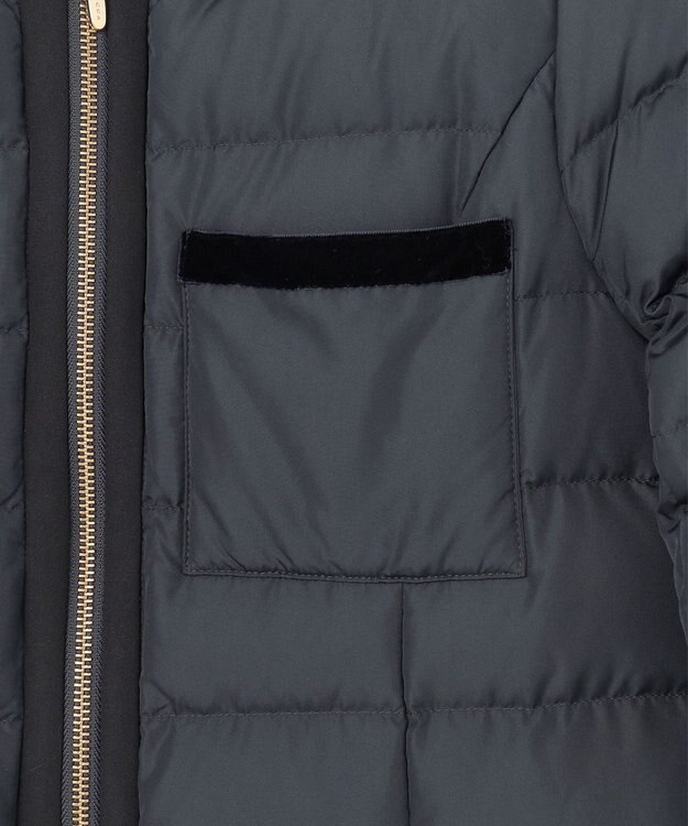 TOCCA COSMO NEW ロングダウンコート ネイビー系