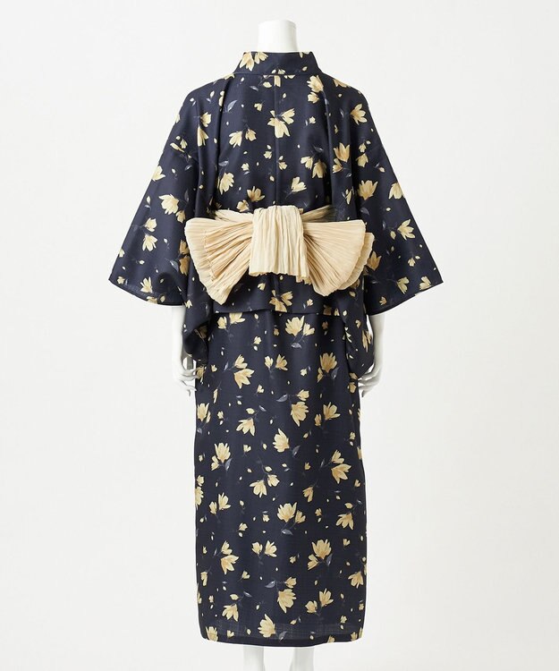 ANY SIS 【着付け簡単5点セット】2WAY セパレート浴衣セット ネイビー系